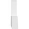 Ekena Millwork Portland Architectural Grade PVC Gable Bracket, 60"W x 10"H x 2"D x 4"F, 4/12 Pitch GBP060X10X0204POR00 - alternate 5